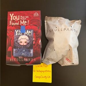 CERBERUS - Skullpanda You Found Me! Series Plush Doll Pendant